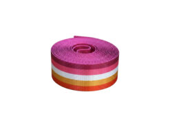 Derby Laces Webbing — Lesbian | 1.5 inch (38mm) x 3 meter (9.8 ft) Seatbelt-Style Polyester Strap