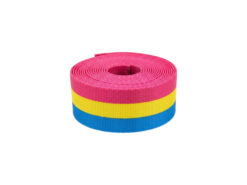 Derby Laces Webbing — Pan | 1.5 inch (38mm) x 3 meter (9.8 ft) Seatbelt-Style Polyester Strap