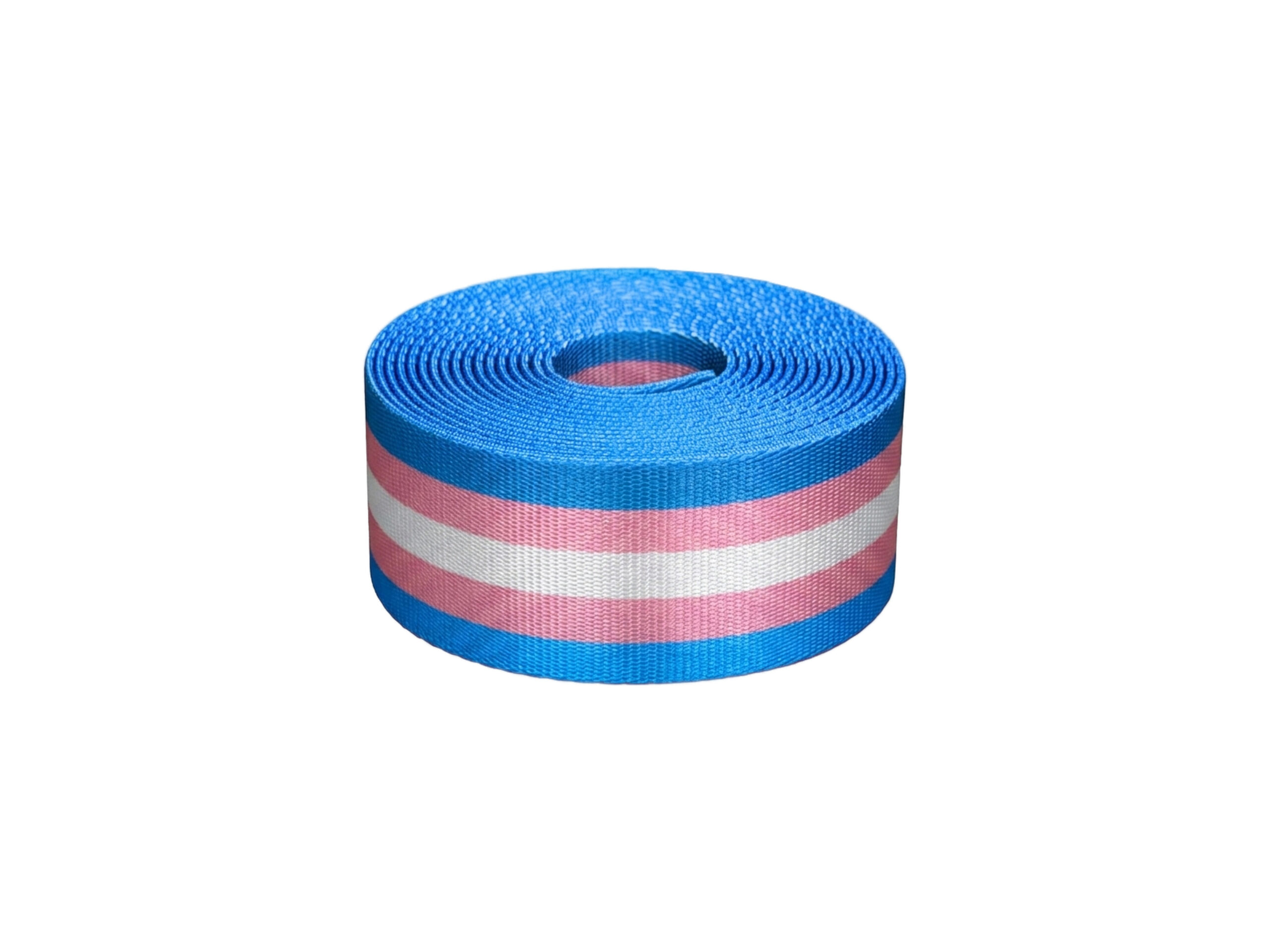 Derby Laces Webbing — Trans | 1.5 inch (38mm) x 3 meter (9.8 ft) Seatbelt-Style Polyester Strap