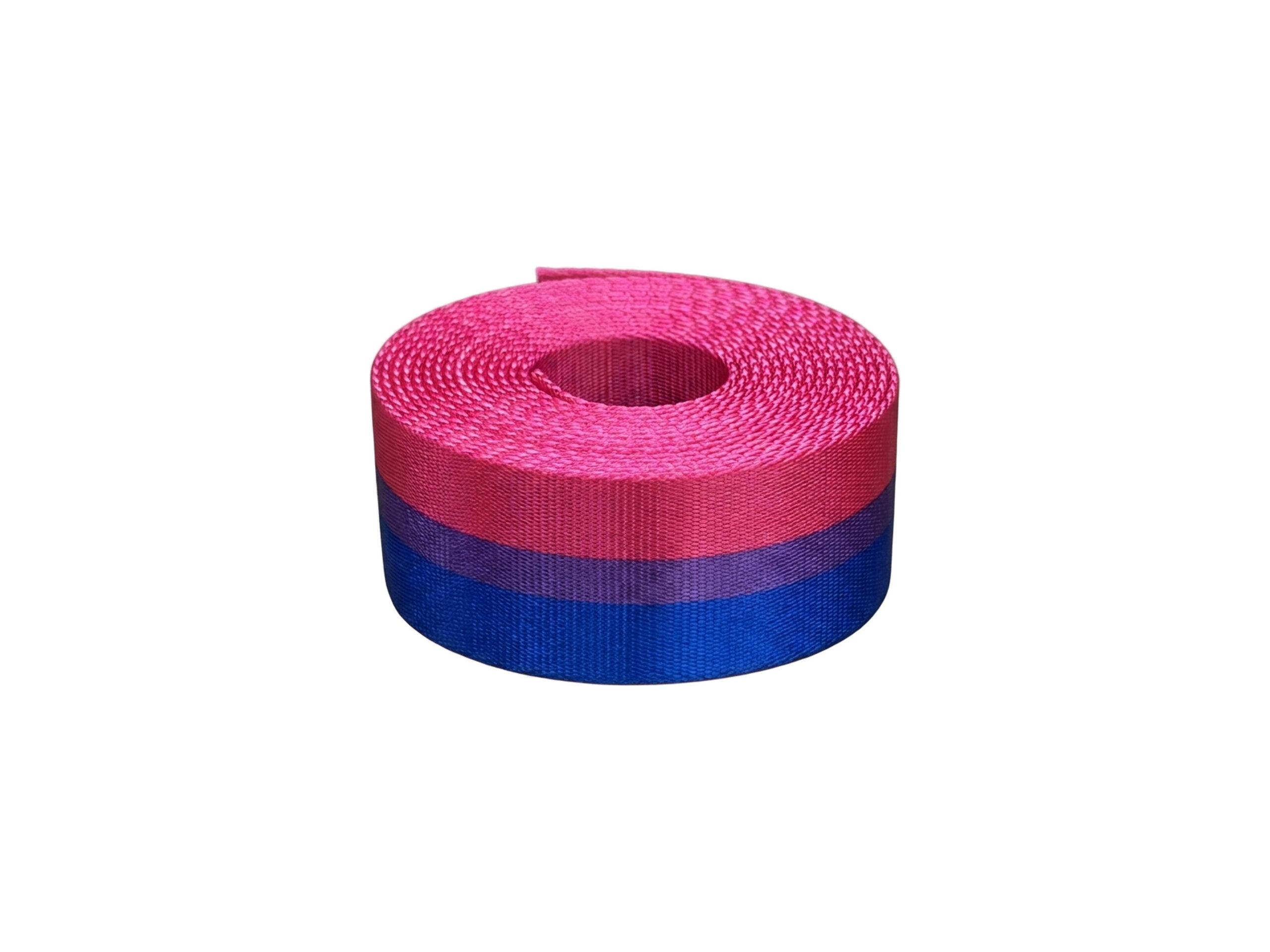Derby Laces Webbing — Bi | 1.5 inch (38mm) x 3 meter (9.8 ft) Seatbelt-Style Polyester Strap