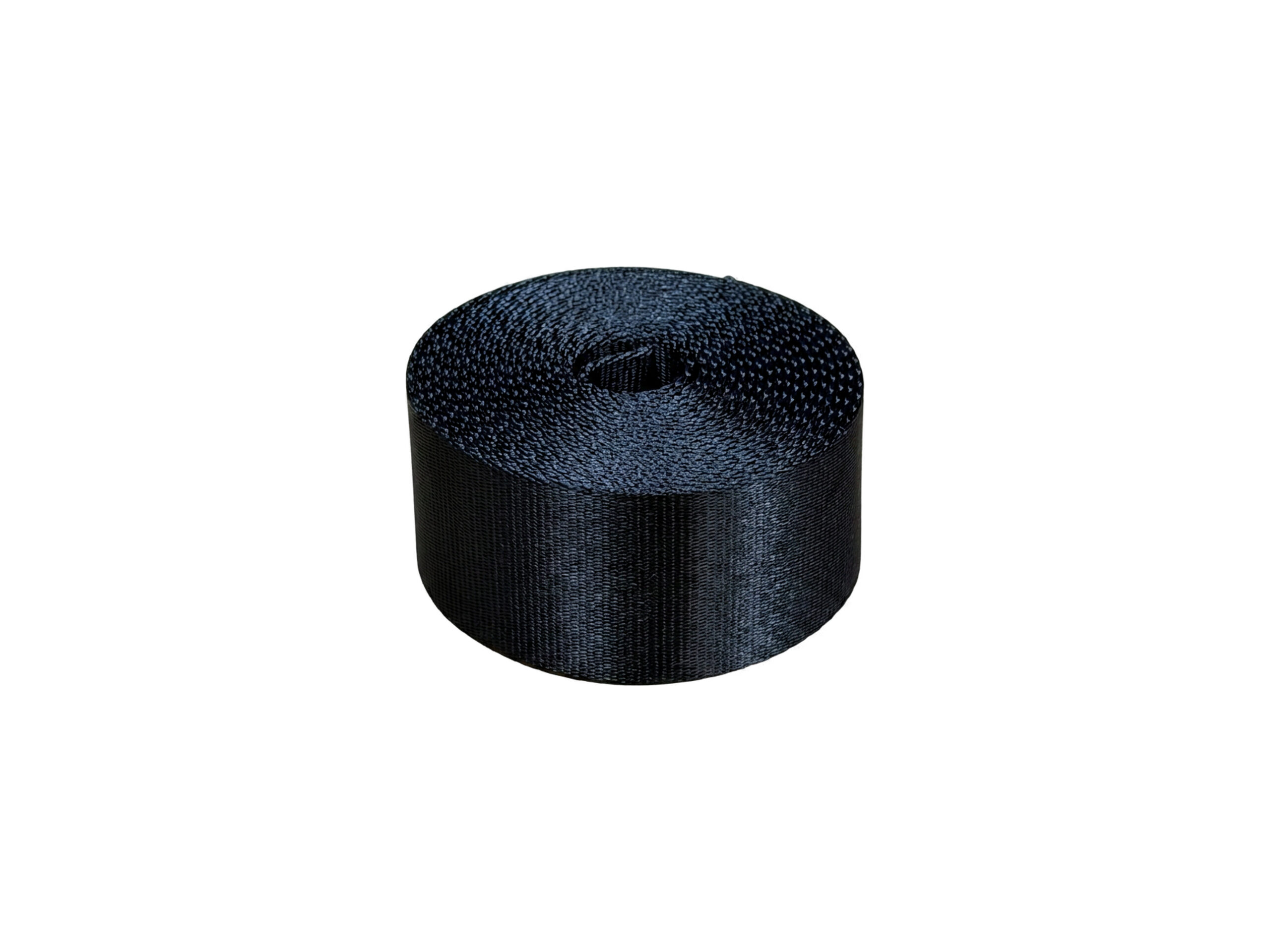 Derby Laces Webbing — Black | 1.5 inch (38mm) x 3 meter (9.8 ft) Seatbelt-Style Polyester Strap