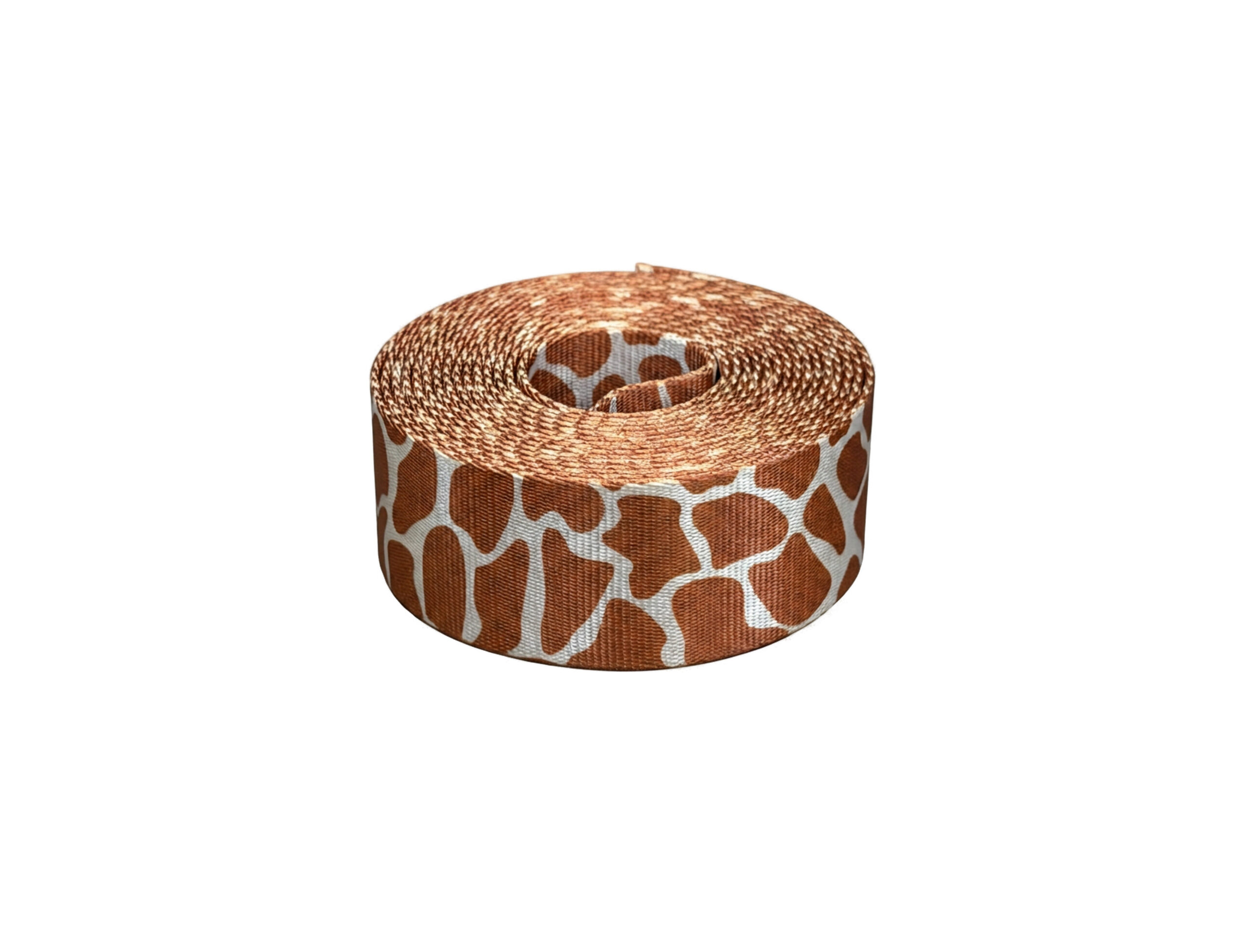 Derby Laces Webbing — Giraffe | 1.5 inch (38mm) x 3 meter (9.8 ft) Seatbelt-Style Polyester Strap