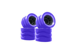 Skate Origin x Shark Wheels - Transparent Purple - 4 Pack