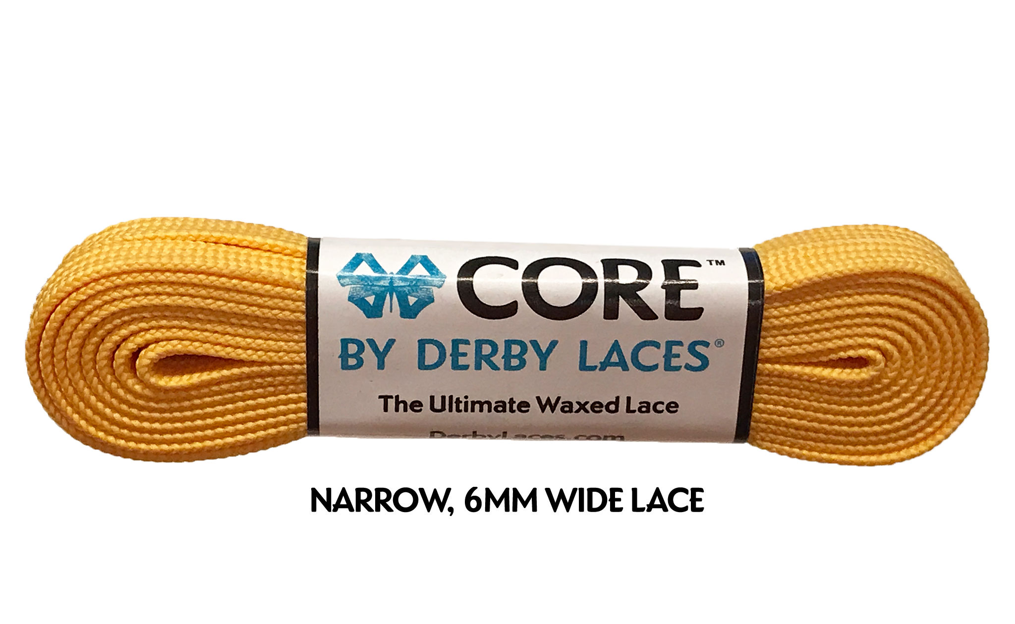 Core Derby Laces Sunflower Yellow 