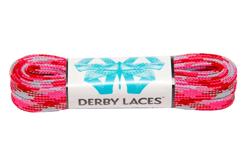 Pink and Purple Stripe 72 inch (183 cm) Super SPARK by Derby Laces
