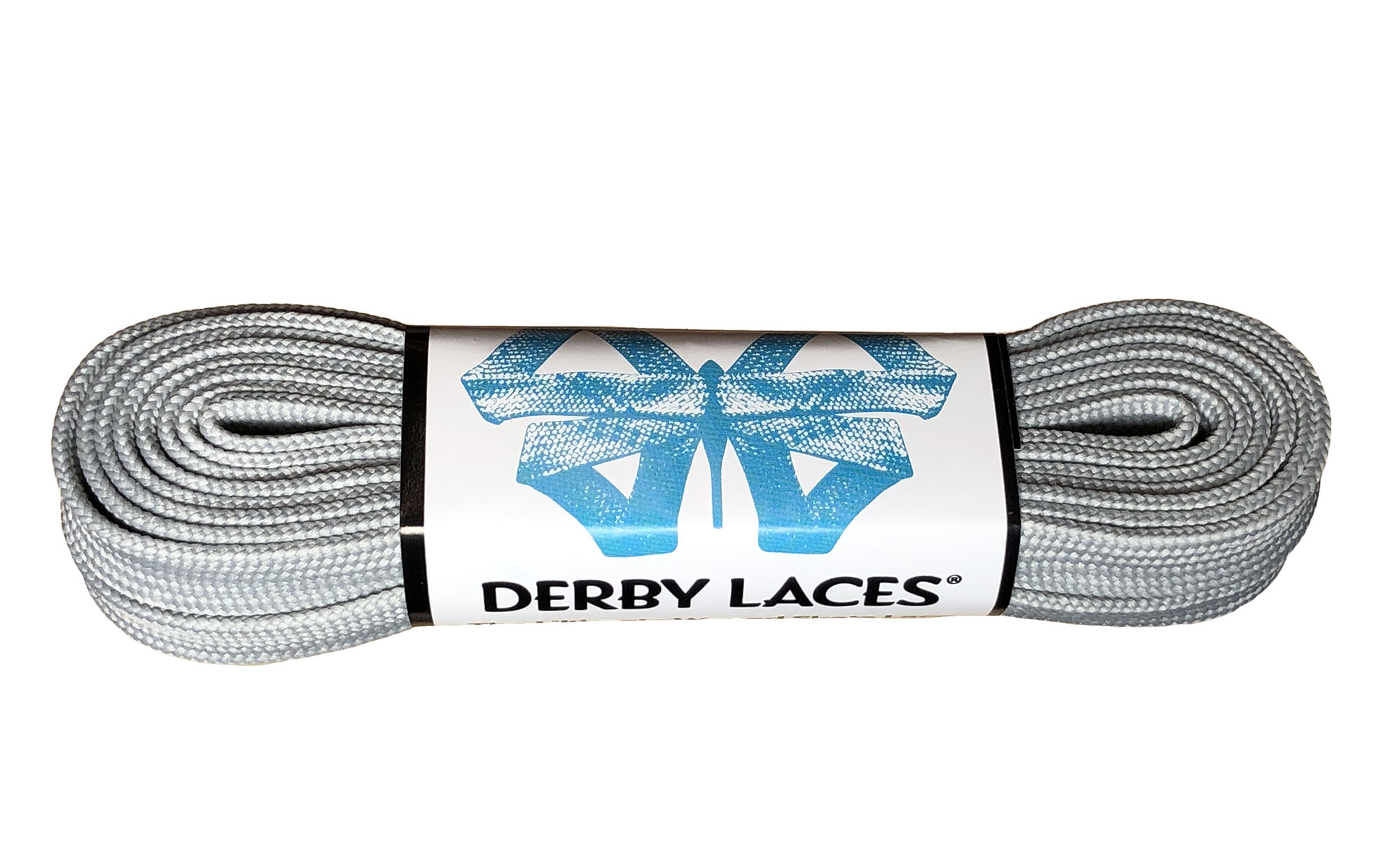 Flat 108 Inch / 274 cm for Boots Roller Derby and Hockey Skates Derby Laces Solid White Skates 10mm Wide 